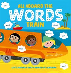 All Aboard the Words Train 1 цена и информация | Книги для малышей | pigu.lt