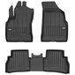 Guminiai ProLine 3D kilimėliai Fiat Doblo II Cargo Kombi Maxi 2010-2023 kaina ir informacija | Modeliniai guminiai kilimėliai | pigu.lt