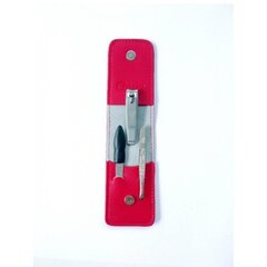 Роскошный маникюрный набор из 3 предметов Red II цена и информация | Книпсер для ногтей NGHIA EXPORT NC-03  | pigu.lt