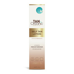 Savaiminio įdegio kremas Tan Organic Self Tan Lotion, 100ml kaina ir informacija | Savaiminio įdegio kremai | pigu.lt