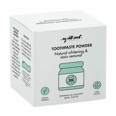 Dantų pastos milteliai My White Secret (Toothpaste Powder) 60 ml kaina ir informacija | Dantų šepetėliai, pastos | pigu.lt