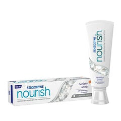 Dantų pasta Sensodyne Nourish Healthy White 75 ml цена и информация | Зубные щетки, пасты | pigu.lt