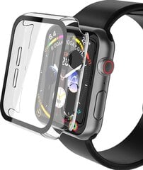 Защитное стекло дисплея 360 degree cover Apple Watch 41mm прозрачный цена и информация | Аксессуары для смарт-часов и браслетов | pigu.lt