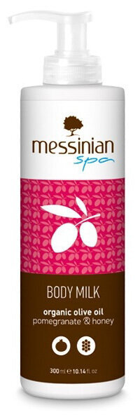 Kūno pienelis Messinian Spa Body Milk pomegranate & honey, 300ml kaina ir informacija | Kūno kremai, losjonai | pigu.lt