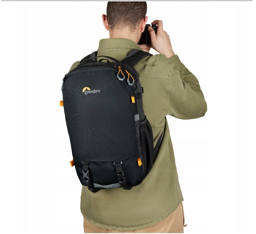 Lowepro Trekker Lite BP 150 AW, juoda kaina ir informacija | Dėklai, krepšiai fotoaparatams ir objektyvams | pigu.lt