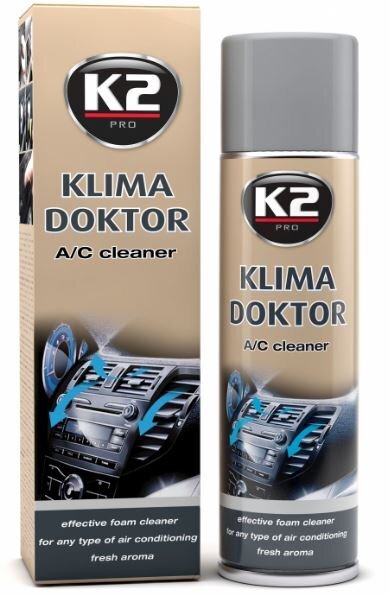 Automobilio oro kondicionieriaus valiklis K2 Klima Doctor, 500 ml цена и информация | Autochemija | pigu.lt