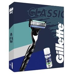 Набор для бритья Gillette Mach3: бритва + пена для бритья Series 100 мл цена и информация | Косметика и средства для бритья | pigu.lt