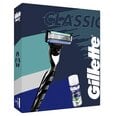 Набор для бритья Gillette Mach3: бритва + пена для бритья Series 100 мл