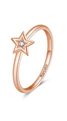 Rosato Очаровательное бронзовое кольцо со звездой Allegra RZA028 цена и информация | Кольца | pigu.lt