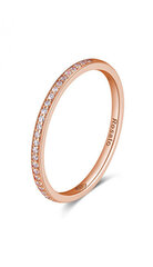 Rosato Минималистское бронзовое кольцо с цирконами Allegra RZA030 цена и информация | Кольца | pigu.lt
