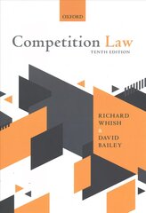 Competition Law 10th Revised edition цена и информация | Книги по экономике | pigu.lt