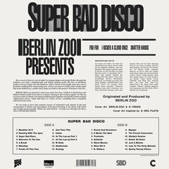 Berlin Zoo - Super Bad Disco, LP, виниловая пластинка, 12" vinyl record цена и информация | Виниловые пластинки, CD, DVD | pigu.lt