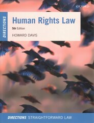 Human Rights Law Directions 5th Revised edition kaina ir informacija | Ekonomikos knygos | pigu.lt