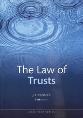 Law of Trusts 11th Revised edition kaina ir informacija | Ekonomikos knygos | pigu.lt