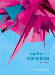 Maths for Economics 5th Revised edition kaina ir informacija | Ekonomikos knygos | pigu.lt