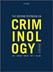 Oxford Textbook on Criminology 2nd Revised edition цена и информация | Книги по социальным наукам | pigu.lt