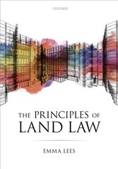 Principles of Land Law 1 цена и информация | Книги по экономике | pigu.lt