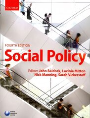 Social Policy 4th Revised edition цена и информация | Книги по социальным наукам | pigu.lt