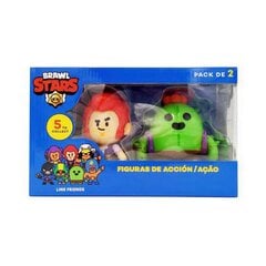 Figūrų rinkinys Bizak Brawl Stars 14 cm, 2 dalys kaina ir informacija | Lavinamieji žaislai | pigu.lt