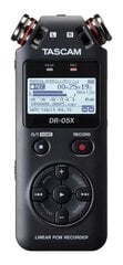 Диктофон Tascam DR-05X Флэш-карта Черный цена и информация | Диктофоны | pigu.lt