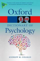 Dictionary of Psychology 4th Revised edition цена и информация | Книги по социальным наукам | pigu.lt