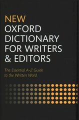 New Oxford Dictionary for Writers and Editors 2nd Revised edition цена и информация | Пособия по изучению иностранных языков | pigu.lt