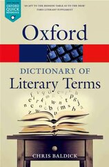 Oxford Dictionary of Literary Terms 4th Revised edition kaina ir informacija | Istorinės knygos | pigu.lt