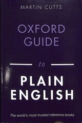 Oxford Guide to Plain English 5th Revised edition kaina ir informacija | Užsienio kalbos mokomoji medžiaga | pigu.lt