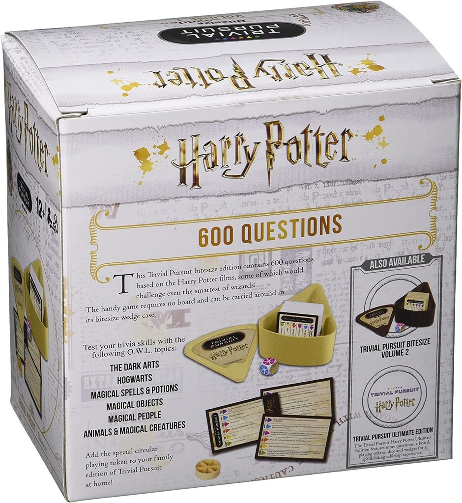 Stalo žaidimas Trivial Pursuit: Harry Potter – Volume 1 kaina ir informacija | Stalo žaidimai, galvosūkiai | pigu.lt