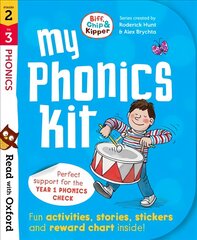 Read with Oxford: Stages 2-3: Biff, Chip and Kipper: My Phonics Kit kaina ir informacija | Knygos paaugliams ir jaunimui | pigu.lt