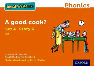 Read Write Inc. Phonics: Orange Set 4 Storybook 6 A Good Cook? kaina ir informacija | Knygos paaugliams ir jaunimui | pigu.lt