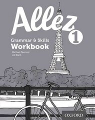 Allez 1 Grammar & Skills Workbook (Pack of 8): With all you need to know for your 2021 assessments цена и информация | Книги для подростков и молодежи | pigu.lt