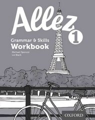 Allez 1 Grammar & Skills Workbook (Pack of 8): With all you need to know for your 2021 assessments kaina ir informacija | Knygos paaugliams ir jaunimui | pigu.lt