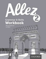 Allez 2 Grammar & Skills Workbook (Pack of 8): With all you need to know for your 2021 assessments цена и информация | Книги для подростков и молодежи | pigu.lt