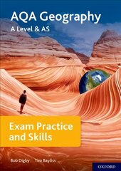 AQA A Level Geography Exam Practice: With all you need to know for your 2022 assessments kaina ir informacija | Socialinių mokslų knygos | pigu.lt