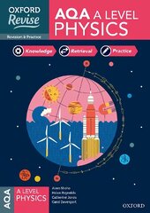 Oxford Revise: AQA A Level Physics Revision and Exam Practice: 4* winner Teach Secondary 2021 awards цена и информация | Книги по экономике | pigu.lt