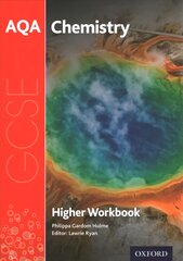 AQA GCSE Chemistry Workbook: Higher: With all you need to know for your 2022 assessments 3rd Revised edition kaina ir informacija | Knygos paaugliams ir jaunimui | pigu.lt
