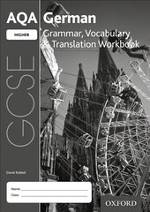 AQA GCSE German Higher Grammar, Vocabulary & Translation Workbook (Pack of 8): With all you need to know for your 2022 assessments 3rd Revised edition kaina ir informacija | Knygos paaugliams ir jaunimui | pigu.lt