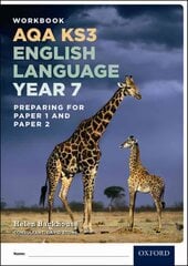 AQA KS3 English Language: Key Stage 3: AQA KS3 English Language: Year 7 test workbook: With all you need to know for your 2021 assessments цена и информация | Книги для подростков  | pigu.lt