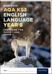 AQA KS3 English Language: Key Stage 3: Year 8 test workbook: With all you need to know for your 2021 assessments kaina ir informacija | Knygos paaugliams ir jaunimui | pigu.lt