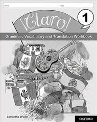 !Claro! 1 Grammar Vocabulary and Translation Workbook (Pack of 8): With all you need to know for your 2021 assessments цена и информация | Книги для подростков и молодежи | pigu.lt