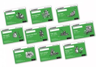 Read Write Inc. Phonics: Black and White Green Set 1 Storybooks Mixed Pack of 10 kaina ir informacija | Knygos paaugliams ir jaunimui | pigu.lt