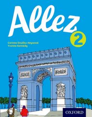 Allez 2, Student book 2 цена и информация | Книги для подростков и молодежи | pigu.lt