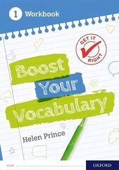 Get It Right: Boost Your Vocabulary Workbook 1 1 kaina ir informacija | Užsienio kalbos mokomoji medžiaga | pigu.lt