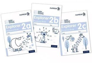 Numicon: Number, Pattern and Calculating 2 Explorer Progress Books ABC (Mixed pack), 2, Numicon: Number, Pattern and Calculating 2 Explorer Progress Books ABC (Mixed pack) kaina ir informacija | Knygos paaugliams ir jaunimui | pigu.lt