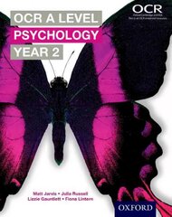 OCR A Level Psychology Year 2 цена и информация | Книги по социальным наукам | pigu.lt