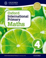 Oxford International Primary Maths First Edition 4, Stage 4, age 8-9, Oxford International Primary Maths 4 kaina ir informacija | Knygos paaugliams ir jaunimui | pigu.lt