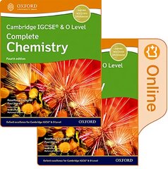 Cambridge IGCSE (R) & O Level Complete Chemistry: Print and Enhanced Online Student Book Pack Fourth Edition 4 kaina ir informacija | Knygos paaugliams ir jaunimui | pigu.lt