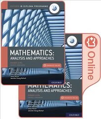 Oxford IB Diploma Programme: IB Mathematics: analysis and approaches, Higher Level, Print and Enhanced Online Course Book Pack kaina ir informacija | Ekonomikos knygos | pigu.lt