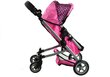 Lėlių vežimėlis Alice 2 in 1, rožinis kaina ir informacija | Žaislai mergaitėms | pigu.lt
